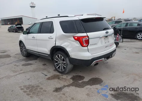 2017 Ford Explorer Platinum from USA, damaged, VIN 1FM5K8HT2HGA19404